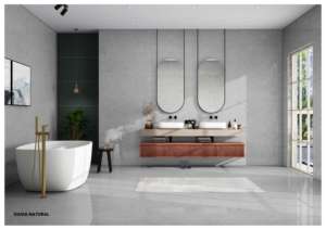 Carreaux de porcelaine élégants à haute brillance, taille 60x120cm 600x1200mm 24x48 pouces, carreaux de sol intérieurs - Product Image 4