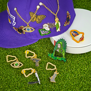 Sombrero <span class=keywords><strong>de</strong></span> béisbol barato suave y duro <span class=keywords><strong>de</strong></span> Animal <span class=keywords><strong>de</strong></span> cadena hueca Pins Pines Para Gorra Cn Pines Metalicos Al Por Mayor Gorras Pin <span class=keywords><strong>de</strong></span> esmalte personalizado - Product Image 1