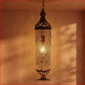 Lámpara de Pared de Cristal Creativa, Estilo Marroquí, Lámpara Colgante de Vidrio, Luz Ambiental Cálida para Pasillo, Hotel, Bar - Product Image 4