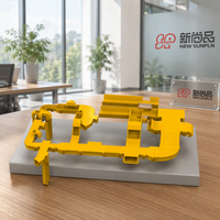 Goulotte de câblage en fibre optique personnalisée de 120 mm en PVC, matériau ABS, pour câbles à fibres optiques