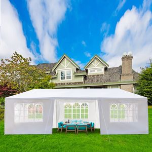 Tenda per Matrimoni e Feste a 7 Lati in Ferro e Tessuto PE, Pergola 3x9m - Product Image 4