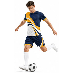 Uniformes de Árbitro de Fútbol para Hombre de la Mejor Calidad, Transpirables, Tallas Grandes, Color Personalizado, 2027, Ropa Deportiva con Impresión por Sublimación Completa - Product Image 5