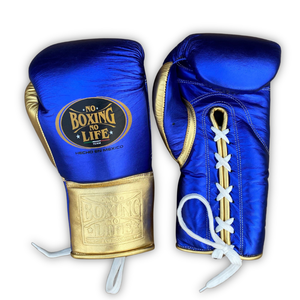 Guantes de Boxeo GYMSTERO Personalizados de Cuero Genuino de Alta Calidad, con Cierre Ajustable de Gancho y Bucle, para Boxeo y Artes Marciales - Product Image 1