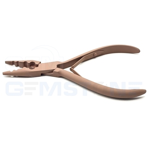 Pinzas Multifunción para Extensiones de Cabello de 7 Pulgadas, Herramienta de 2 Orificios para Micro Anillos y Nano Anillos de 2mm y 3mm, Pinza Profesional para Salón de Belleza - Product Image 6