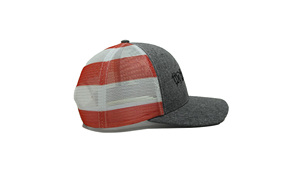 Vietnam Made Trucker Hat with Custom 6 Panel Embroidery Structured Cool Mesh, American Style for Adults, Eye Catching Fashion - Product Image 6