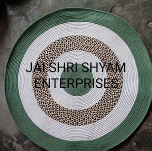 Tapis et carpettes modernes en coton tressé, fabriqués à la machine, adaptés aux animaux domestiques, antidérapants, écologiques - Product Image 1