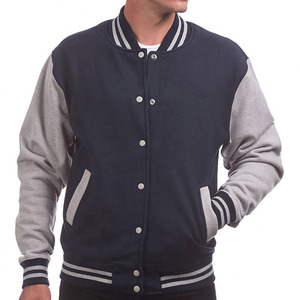 Unisex Custom Wool Varsity Baseball <b>Jacket</b> High Street Style Reversible Stand Patchwork <b>Winter</b> Hooded <b>Waterproof</b> Bamboo <b>Jacket</b> - Product Image 6