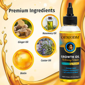 Aceite para el Crecimiento Rápido del Cabello para Hombres y Mujeres, Suero para el Tratamiento del Cuero Cabelludo, Aceite Intensivo para Engrosar el Cabello, para un Cabello Más Largo y Fuerte - Product Image 3