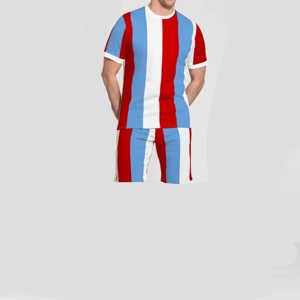 Ensemble de survêtement 2 pièces été 2026 pour homme : T-shirt à manches courtes et short – Idéal pour le sport, l'entraînement, la gym et le jogging personnalisé - Product Image 4
