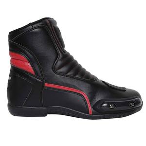 Bottes de moto sur mesure les plus vendues, en cuir véritable, chaussures de moto unisexes, design de course avec support en polyester - Product Image 3