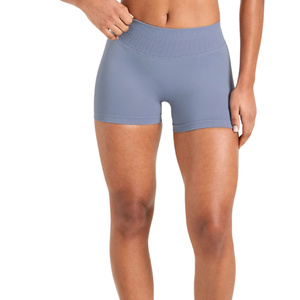 Shorts de Yoga con Cintura Media y Cordón Ajustable para Mujer, Ropa Deportiva Cómoda para Fitness, Gimnasio, Running, Spandex/Poliéster OEM - Product Image 4