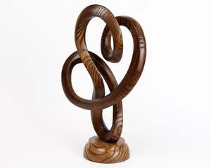 Centro de Mesa de Madera Hecho a Mano, Ecológico y Artístico, para Decoración de Recepciones de Boda y Arreglos de Fiestas Rústicas - Product Image 5