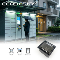 Escáner de Códigos de Barras 2D de Largo Alcance EMT6552, Lector de Códigos QR CMOS Integrado, Compatible con Android