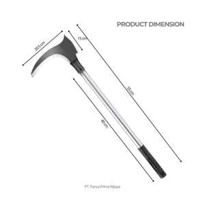 High Quality Multifunction Branch Cutter <b>Hook</b> Axe Garden <b>Tool</b> Plastic Handle Grass Wood Cutting Hand <b>Tool</b> 20.5cm - Product Image 2