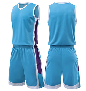 Conjunto de Uniforme de Baloncesto Personalizado para Hombre y Niños, Ropa Deportiva de Secado Rápido, Camisetas y Pantalones Cortos de Baloncesto Sublimados para Equipo - Product Image 5