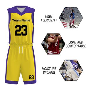 Uniforme de Baloncesto de Alto Rendimiento, Tela de Secado Rápido con Movilidad Total, Conjunto Profesional de Camiseta y Pantalones Cortos de Baloncesto - Product Image 6