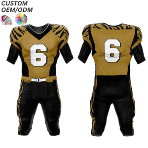 Maillot de rugby personnalisé imprimé, uniforme de football d'équipe, maille respirante sur le devant, séchage rapide, 100% polyester, sans manches, unisexe - Product Image 4