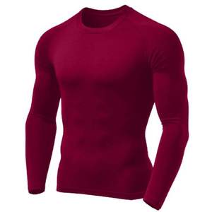 T-shirt à manches courtes pour homme, col rond, noir, 100% coton, respirant, uni, coupe ajustée pour adultes - Product Image 3