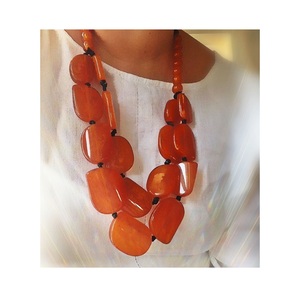 Collar de Resina Hecho a Mano APEX ALIGN para Mujer, Colgante de Resina Epoxi Colorido, Joyería de Moda Linda, Diseño Personalizado, Regalo para Fiestas, Tercera Pieza - Product Image 2