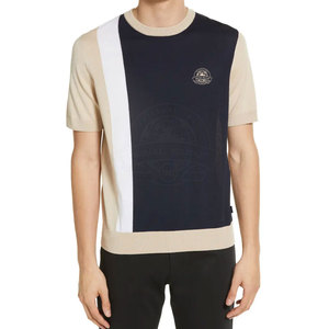 เสื้อยืดผู้ชายสไตล์ล่าสุด ดีไซน์ใหม่ ผ้าฝ้าย 100% คุณภาพสูง สวมใส่สบาย บริการ OEM รับสกรีนโลโก้ ทรงปกติ ขายส่ง - Product Image 2