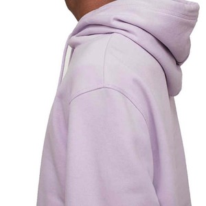 Sweat-shirts à capuche pour hommes de haute qualité en polyester/coton, coupe classique, couleur unie, broderie 3D, impression sérigraphique, personnalisable - Product Image 2
