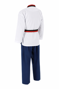 Tenue d'arts martiaux Elite Wrap Style, combinaison d'entraînement personnalisée, respirante, pour la pratique du karaté et du taekwondo - Product Image 3