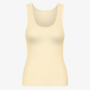 Débardeur de fitness pour femme avec dentelle et pompons, écologique, séchage rapide, coupe ample, service OEM, vente directe usine, vêtements de sport - Product Image 2