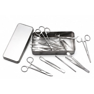 Juegos de Instrumentos Quirúrgicos de Acero Inoxidable de Alta Calidad para Uso Hospitalario, Reutilizables, con Certificación CE - Product Image 1