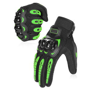 Latest Model Full Finger Leather Motorcycle <b>Gloves</b> Breathable <b>Touch</b> Screen Hand-Fitted Waterproof Protection for Outdoor Sports - Product Image 4