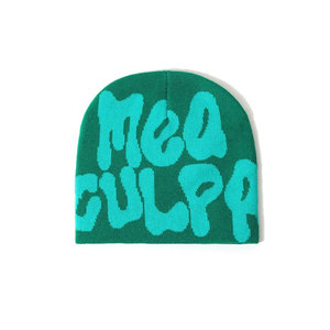 Premium Unisex Knitted Beanie Hat Custom Screen & Puff Printing Soft Warm <b>Winter</b> <b>Cap</b> for Outdoor Travel Daily Wear OEM Low MOQ - Product Image 6