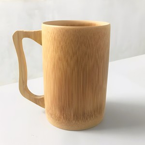 Tazas de bambú artesanales únicas a precio económico, taza natural para café y té, precio al por mayor, taza para beber - Product Image 1