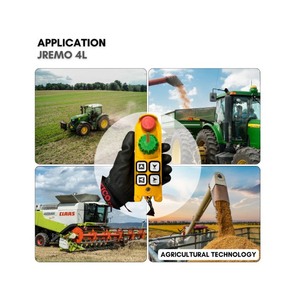 Télécommande radio industrielle avec potentiomètre pour camions-échelles et ferme intelligente, AC/DC, JEICO JREMO 4L Fabriqué en Corée - Product Image 6