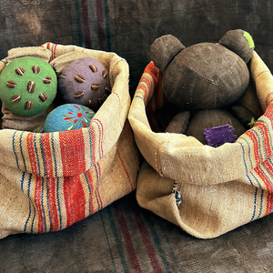 Bolsa Ecológica de Yute para Guardar Pan, Reutilizable, de Grado Alimenticio, 10-20L, con 3 Alambres, para Pan Fresco y Productos de Panadería - Product Image 2