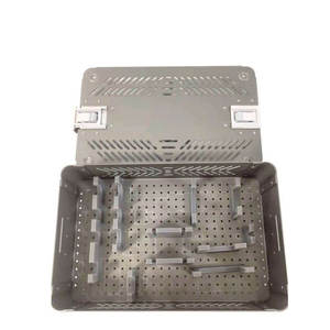 Boîte de stérilisation multifonctionnelle pour perceuse osseuse électrique, autoclavable, pour instruments orthopédiques, ensemble de quatre ou sept pièces par Grip Surgical - Product Image 4