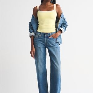 Camisola de tirantes dobles personalizada para mujer, ajustada, elástica, informal, de verano, forro polar, antiencogimiento, venta al por mayor, OEM - Product Image 1