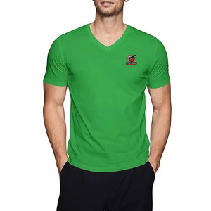 Camisetas de Cuello en V para Hombre de Fabricación Profesional, Camisetas de Cuello en V para Hombre Más Vendidas, Nuevo Diseño de Camiseta para Hombre - Product Image 1