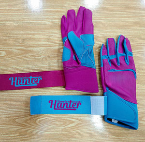 Guantes de Bateo de Béisbol de Cuero Vacuno para Mano Izquierda, Duraderos, de Alta Calidad, Fabricación Profesional Personalizada con MOQ Bajo - Product Image 2