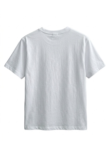 Camiseta Blanca Oversize con Logotipo Personalizado, de Alta Calidad, 100% Algodón, Gruesa, de Lujo, Unisex, Estilo Urbano, Ecológica - Product Image 5