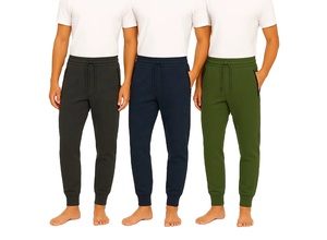 กางเกงวอร์มผู้ชายทรงโอเวอร์ไซส์น้ำหนักเบา ปี 2026 ออกแบบเองได้ พิมพ์โลโก้สำหรับกางเกงวอร์มผู้ชาย - Product Image 3