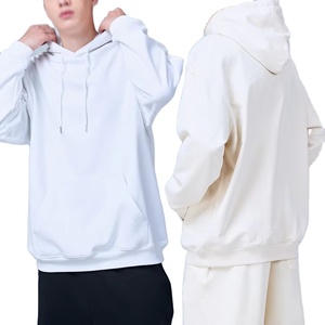 เสื้อฮู้ดดี้ทรงบ็อกซี่คุณภาพสูง สกรีนโลโก้ตามสั่ง น้ำหนัก 350 กรัม ผ้าฝ้าย 100% ผ้าฟลีซหนานุ่ม ทรงโอเวอร์ไซส์ ใส่ได้ทั้งชายและหญิง เหมาะสำหรับฤดูหนาว มีกระเป๋า - Product Image 5