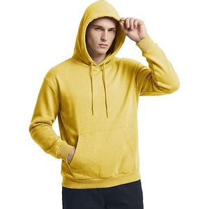 Mens Womens Casual Fleece Hoodie with Kangaroo Pocket Midweight Cotton Polyester Hooded Sweatshirt Custom Printing Embroidery - Product Image 3