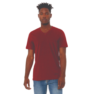 Camiseta Personalizable de Algodón Jersey con Cuello en V, Manga Corta, Transpirable, Corte Regular, Tallas Grandes, Lisa, sin Logotipo, para Hombre - Product Image 2