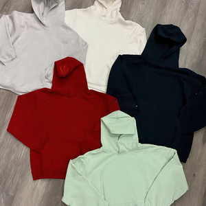 Sudadera con capucha de gran tamaño Premium, sudaderas de algodón personalizadas a granel, jersey de peso pesado, ropa de calle Unisex, logotipo de alta calidad para hombres y mujeres, OEM - Product Image 6