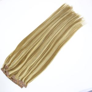 ผมต่อแบบคลิปหนีบ 100% ผมแท้รัสเซีย Remy ขายส่งแบบไร้รอยต่อ มองไม่เห็นรอยต่อ ต่อผมแบบคลิปหนีบ ผมแท้บริสุทธิ์ รับผลิตแบบ ODM, OEM - Product Image 3