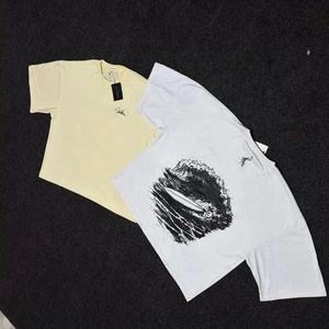 เสื้อยืดคอกลมแขนสั้นผู้ชาย พรีเมียม ผ้าฝ้าย 100% ระบายอากาศ แห้งเร็ว สไตล์ลำลอง ปักลาย - Product Image 2