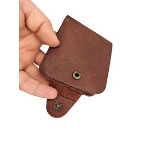 Portefeuilles en cuir véritable pour hommes, minimalistes, avec logo personnalisé, RFID, plusieurs emplacements pour cartes, courts, fins, doublure douce, vente en gros, porte-cartes de qualité supérieure - Product Image 4