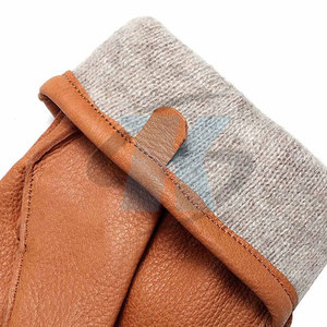 Gants en cuir de style nouveau 2026, design de logo personnalisé, fabrication professionnelle, gants en cuir pour hommes de la meilleure qualité - Product Image 5