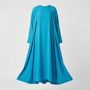 Abaya personnalisée de haute qualité, Ramadan, luxe, islamique, musulmane, kaftan, robe longue pour femmes, couleur personnalisée, nouveau style - Product Image 1