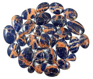 Pierre de sodalite rose naturelle, pierre précieuse en vrac pour la fabrication de bijoux, pendentif, collier, bague, boucles d'oreilles - Product Image 1