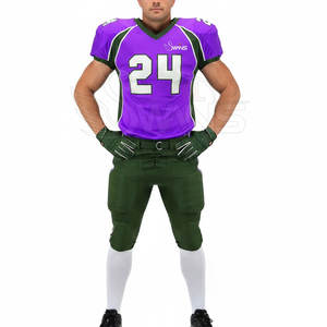 Uniforme de Fútbol Americano de Poliéster Hecho a Medida de Alta Calidad, Transpirable, el Más Vendido - Product Image 3